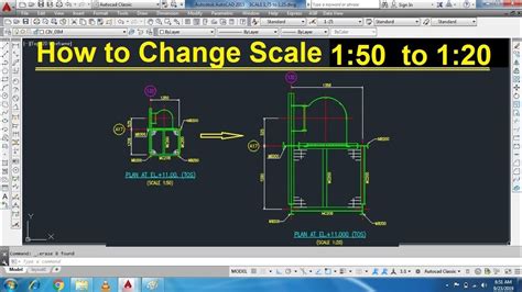 scale in autocad|how to scale down in autocad.